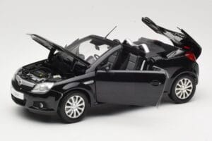 Opel Tigra TwinTop B Černý Norev 1:18 183600 Kov – obrázek 2 z 8