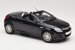 Opel Tigra TwinTop B Černý Norev 1:18 183600 Kov – obrázek 6 z 8