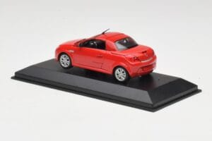 Opel Tigra TwinTop Magma Červený Minichamps 1:43 B24910027T Kov – obrázek 3 z 4