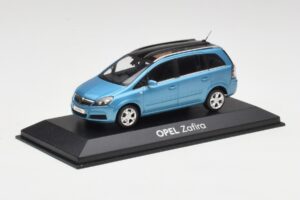 Opel Zafira A Star Modrý Minichamps 1:43 B24910027Z Kov – obrázek 2 z 4