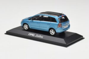 Opel Zafira A Star Modrý Minichamps 1:43 B24910027Z Kov – obrázek 3 z 4