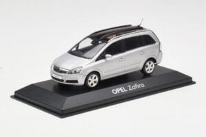 Opel Zafira B Stříbrný Minichamps 1:43 1799109 Kov – obrázek 2 z 4