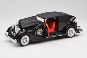 Packard Kabriolet Černý Anson 1:18 30397 Kov – obrázek 2 z 8