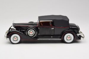 Packard Kabriolet Černý Anson 1:18 30397 Kov – obrázek 4 z 8