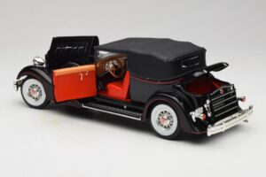 Packard Kabriolet Černý Anson 1:18 30397 Kov – obrázek 5 z 8