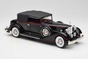 Packard Kabriolet Černý Anson 1:18 30397 Kov – obrázek 6 z 8