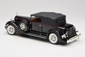 Packard Kabriolet Černý Anson 1:18 30397 Kov – obrázek 7 z 8