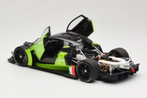 Pagani Huayra R Zelený LCD 1:18 LCD18012-GR Kov – obrázek 5 z 8