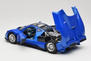 Pagani Zonda C12 Modrý Solido 1:18 8172 Kov – obrázek 5 z 8