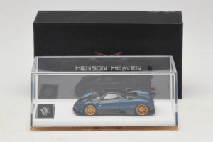 Pagani Zonda Tricolore Exposed Carbon Modrý Henson & Heaven 1:64 PZTECB01 Kov – obrázek 7 z 7