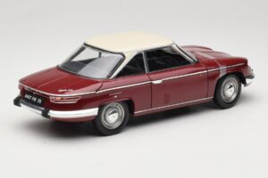 Panhard 24 CT Červený Solido 1:18 1832500 Kov – obrázek 3 z 8
