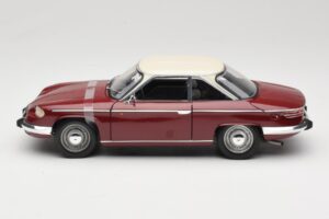 Panhard 24 CT Červený Solido 1:18 1832500 Kov – obrázek 4 z 8