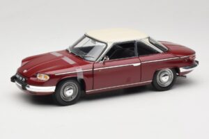 Panhard 24 CT Červený Solido 1:18 1832500 Kov