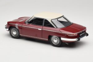 Panhard 24 CT Červený Solido 1:18 1832500 Kov – obrázek 7 z 8