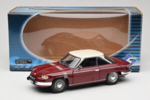 Panhard 24 CT Červený Solido 1:18 1832500 Kov – obrázek 8 z 8