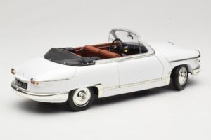 Panhard PL17 Kabriolet Bílý Solido 1:18 8174 Kov – obrázek 3 z 8