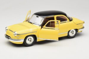 Panhard PL17 Žlutý Solido 1:18 8173 Kov – obrázek 2 z 8