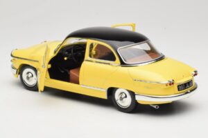Panhard PL17 Žlutý Solido 1:18 8173 Kov – obrázek 5 z 8