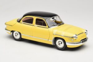 Panhard PL17 Žlutý Solido 1:18 8173 Kov – obrázek 6 z 8