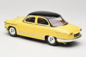 Panhard PL17 Žlutý Solido 1:18 8173 Kov – obrázek 7 z 8