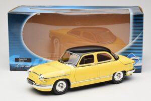 Panhard PL17 Žlutý Solido 1:18 8173 Kov – obrázek 8 z 8