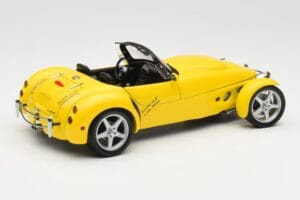 Panoz AIV Roadster Žlutý AUTOart 1:18 78213 Kov – obrázek 3 z 8