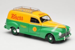 Peugeot 203 Break Tole Knorr Solido 1:18 8426 Kov – obrázek 6 z 8