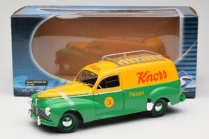 Peugeot 203 Break Tole Knorr Solido 1:18 8426 Kov – obrázek 8 z 8