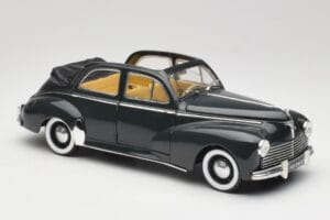 Peugeot 203 Kabriolet Černý Solido 1:18 8156 Kov – obrázek 6 z 8
