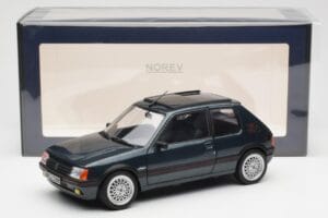 Peugeot 205 GTI 1.9 Magic Sorrento Zelený Norev 1:18 184859 Kov – obrázek 8 z 8