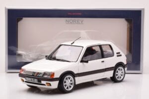 Peugeot 205 GTi 1.9 Meije Bílý Norev 1:18 184842 Kov – obrázek 8 z 8