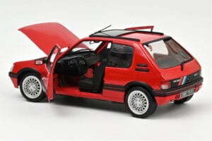 Peugeot 205 GTi 1.9 PTS Deco Vallelunga Červený Norev 1:18 184846 Kov – obrázek 2 z 3