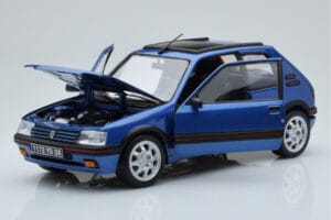 Peugeot 205 GTi 1.9 Se Střešním Oknem Miami Modrý Norev 1:18 184844 Kov – obrázek 2 z 8
