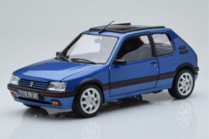 Peugeot 205 GTi 1.9 Se Střešním Oknem Miami Modrý Norev 1:18 184844 Kov