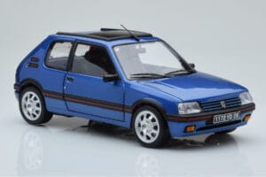 Peugeot 205 GTi 1.9 Se Střešním Oknem Miami Modrý Norev 1:18 184844 Kov – obrázek 6 z 8