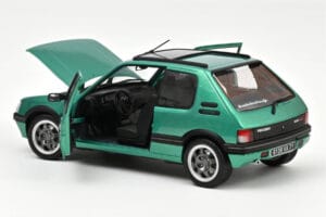 Peugeot 205 GTi Griffe Se Střešním Oknem Zelený Norev 1:18 184847 Kov – obrázek 2 z 3