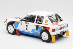 Peugeot 205 T16 #2 A. Vatanen / T. Harryman Rally Monte Carlo 1985 Norev 1:18 184864 Kov – obrázek 7 z 8