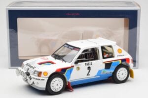 Peugeot 205 T16 #2 A. Vatanen / T. Harryman Rally Monte Carlo 1985 Norev 1:18 184864 Kov – obrázek 8 z 8