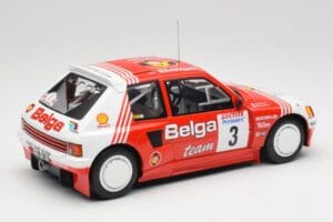 Peugeot 205 T16 #3 B. Darniche / A. Mahe Rally Ypres 1985 IXO 1:18 18RMC135 Kov – obrázek 2 z 6