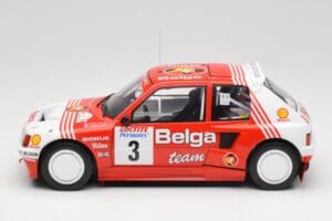 Peugeot 205 T16 #3 B. Darniche / A. Mahe Rally Ypres 1985 IXO 1:18 18RMC135 Kov – obrázek 3 z 6
