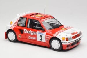 Peugeot 205 T16 #3 B. Darniche / A. Mahe Rally Ypres 1985 IXO 1:18 18RMC135 Kov – obrázek 4 z 6