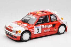 Peugeot 205 T16 #3 B. Darniche / A. Mahe Rally Ypres 1985 IXO 1:18 18RMC135 Kov