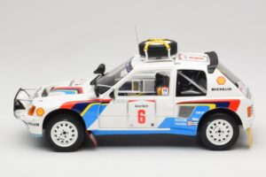 Peugeot 205 T16 Peugeot Talbot Sport T. Salonen / S. Harjanne Safari Rally 1985 Otto 1:18 OT1161 Pryskyřice – obrázek 3 z 6
