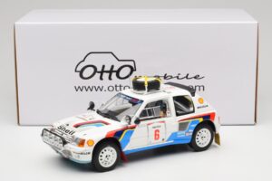 Peugeot 205 T16 Peugeot Talbot Sport T. Salonen / S. Harjanne Safari Rally 1985 Otto 1:18 OT1161 Pryskyřice – obrázek 6 z 6