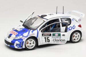 Peugeot 206 WRC #15 G. Panizzi / H. Panizzi WRC 1999 Solido 1:18 9016 Kov – obrázek 2 z 8