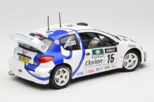 Peugeot 206 WRC #15 G. Panizzi / H. Panizzi WRC 1999 Solido 1:18 9016 Kov – obrázek 3 z 8