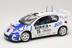 Peugeot 206 WRC #15 G. Panizzi / H. Panizzi WRC 1999 Solido 1:18 9016 Kov