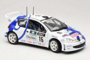Peugeot 206 WRC #15 G. Panizzi / H. Panizzi WRC 1999 Solido 1:18 9016 Kov – obrázek 6 z 8