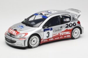 Peugeot 206 WRC #3 G. Panizzi / H. Panizzi Rally Tour de Corse 2002 Otto 1:18 OT1085 Pryskyřice