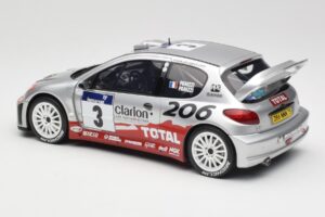 Peugeot 206 WRC #3 G. Panizzi / H. Panizzi Rally Tour de Corse 2002 Otto 1:18 OT1085 Pryskyřice – obrázek 5 z 6